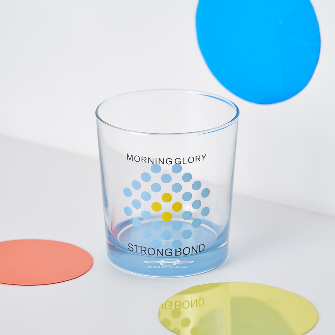 DOT FLOWER GLASS MORNING GLORY