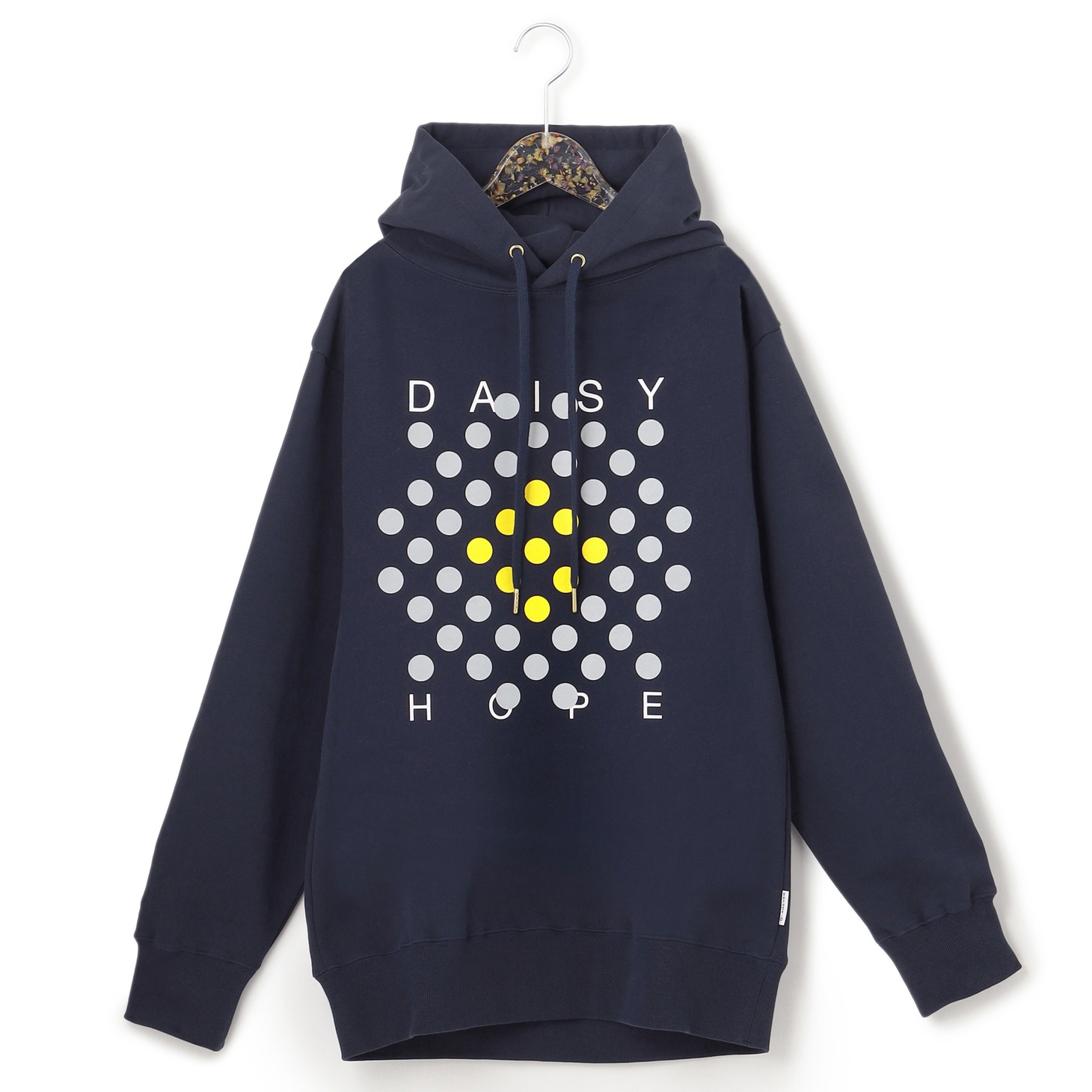 DOT FLOWER HOODIE DAISY