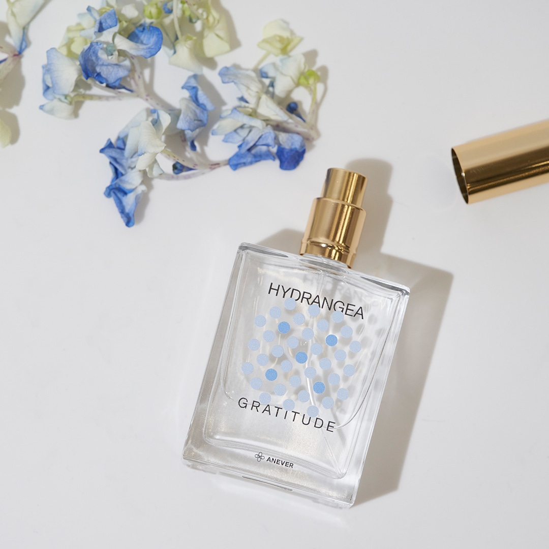 DOT FLOWER PERFUME［6月の花 HYDRANGEA（アジサイ）］