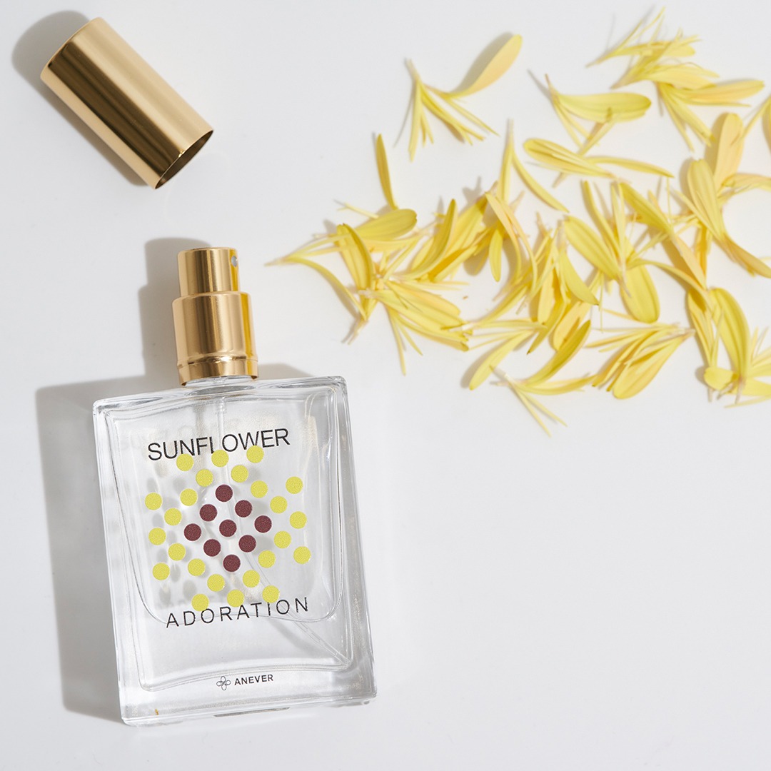 DOT FLOWER PERFUME［8月の花 SUNFLOWER（ヒマワリ）］