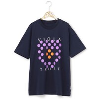 DOT FLOWER T-SHIRT VIOLA