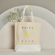DOT FLOWER TOTE DAISY