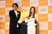 「国際女性デー表彰式｜HAPPY WOMAN AWARD 2022 for SDGs」の様子。