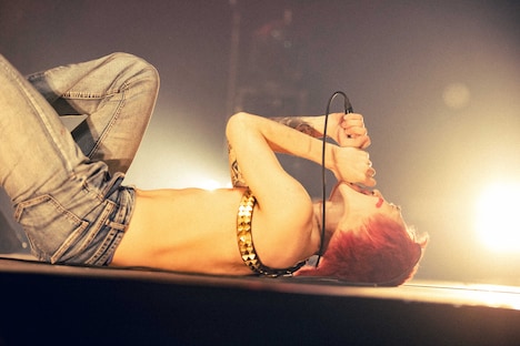 ハルカミライの橋本学（Vo）。（撮影：小杉歩）