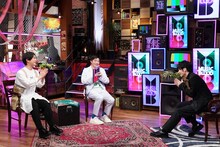 左から千葉雄大、田中圭、TK from 凛として時雨。(c)日本テレビ