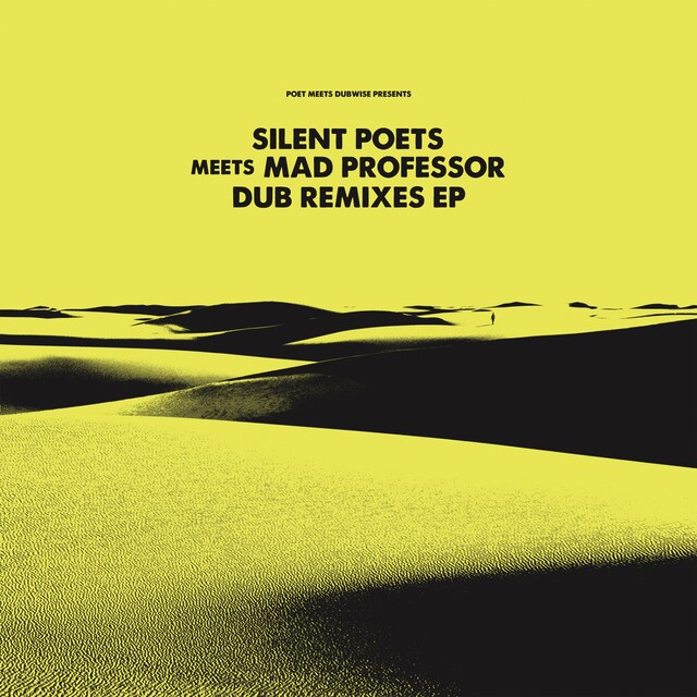 SILENT POETS「SILENT POETS MEETS MAD PROFESSOR DUB REMIXES EP」アナログ盤ジャケット