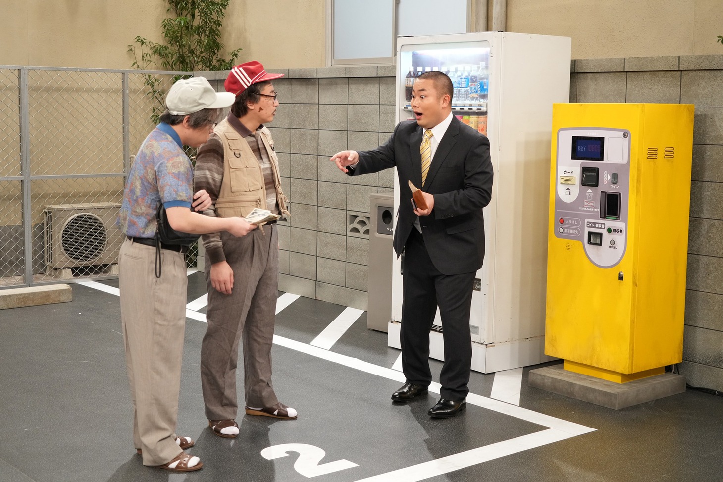 コント「パーキング」より。 (c)フジテレビ