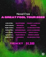 Novel Core「A GREAT FOOL TOUR 2022」告知画像