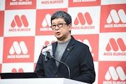 モスフードサービス上席執行役員マーケティング本部長の安藤芳徳氏。