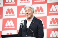 モスフードサービス商品開発部長の濱崎真一郎氏。