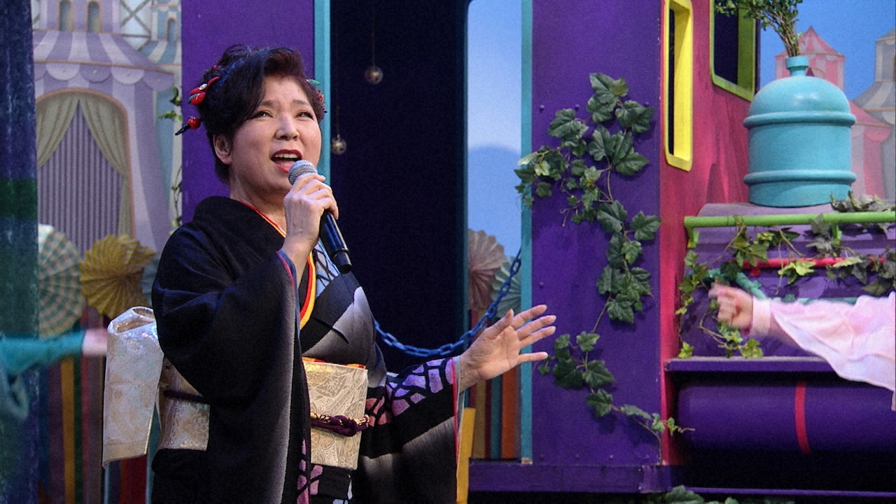 「シャキーン!ザ・ライブ」より、八代亜紀。(写真提供:NHK)