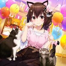 ときのそら「Happy Meowthday!!」ジャケット