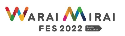 「Warai Mirai Fes 2022 ～Road to EXPO 2025～」ロゴ