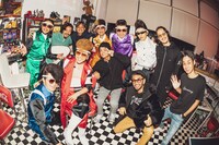 終演後のORANGE RANGEと氣志團。（撮影：村長 @son_tkhs）