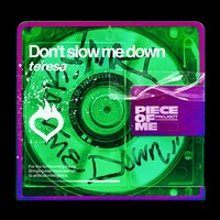 te'resa「Don't slow me down」配信ジャケット