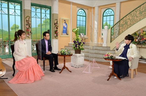 左から村治佳織、五木ひろし、黒柳徹子。(c)テレビ朝日