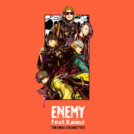 THE ORAL CIGARETTES「ENEMY feat.Kamui」ジャケット