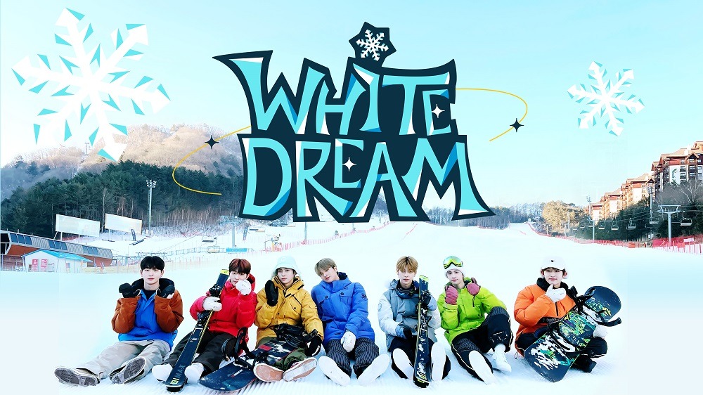 Mnet「WHITE DREAM：DRIPPINの特別なスキーキャンプ」ビジュアル
