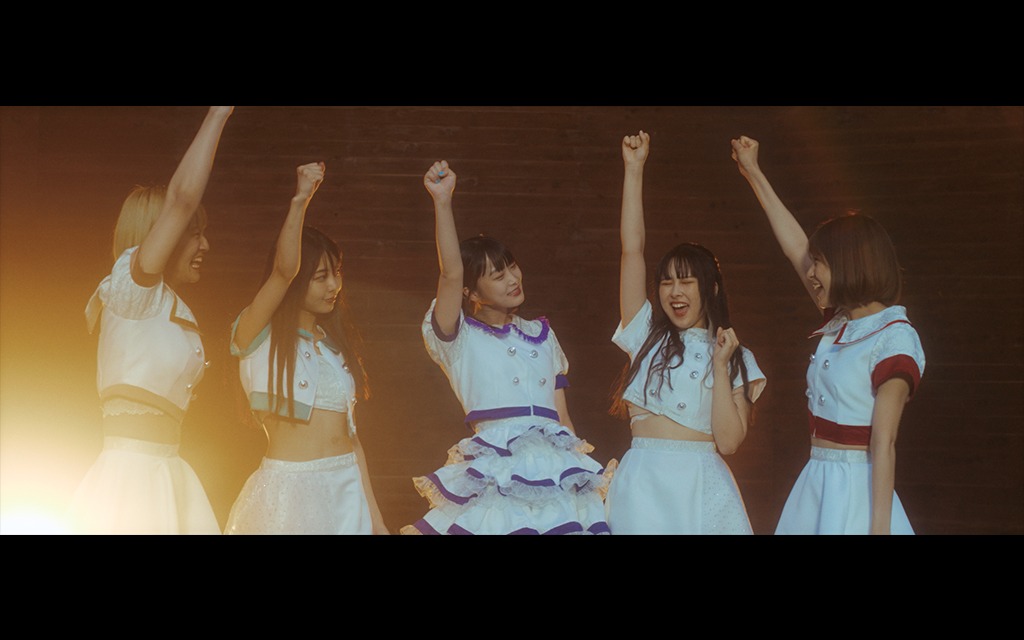 映画「IDOL NEVER DiES」のワンシーン。