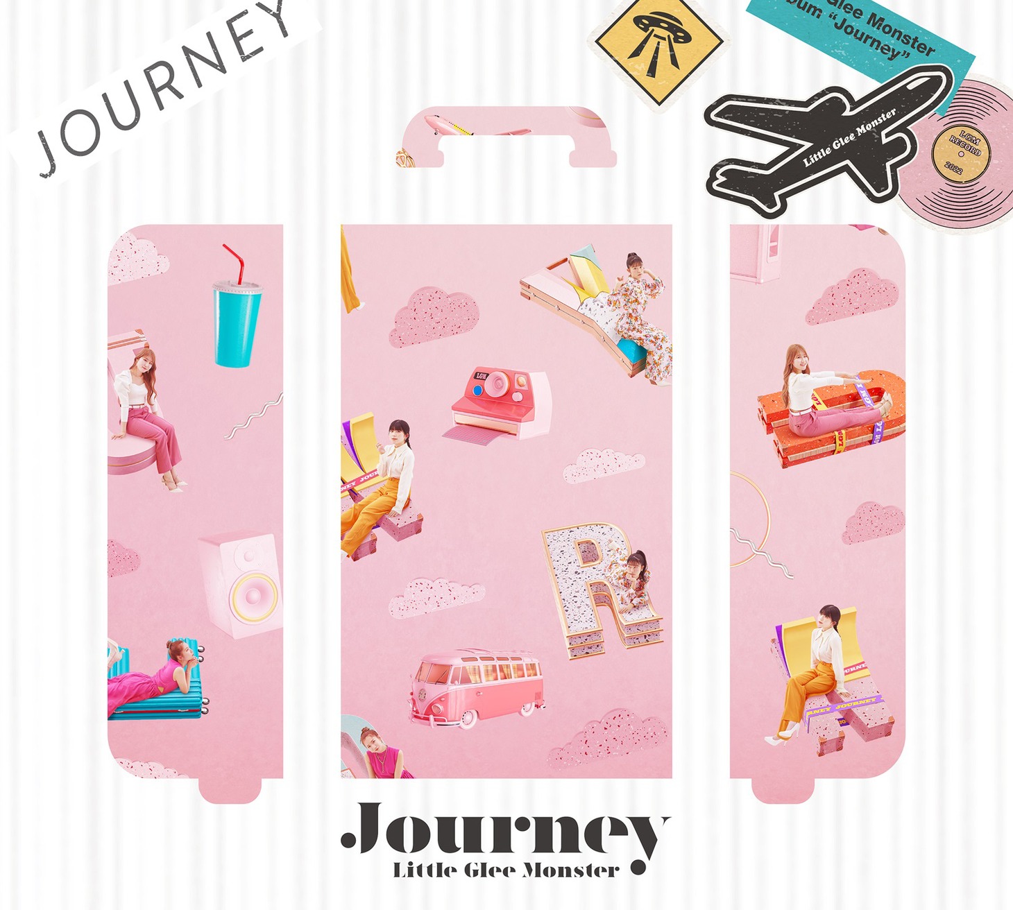 Little Glee Monster「Journey」初回限定盤Aジャケット
