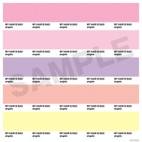 My Hair is Bad「angels」Amazon.com特典メガジャケのデザイン。