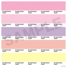 My Hair is Bad「angels」Amazon.com特典メガジャケのデザイン。