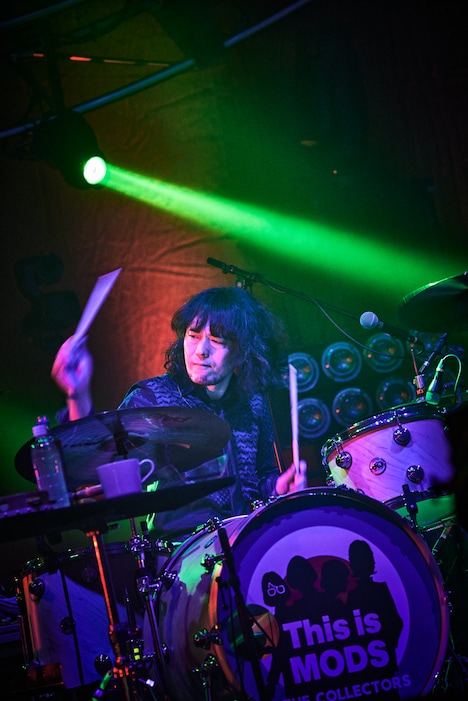 古沢'cozi'岳之（Dr）（撮影：後藤倫人）