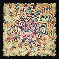 Tempalay「Q / 憑依さん」天国盤ジャケット