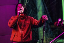 「菅田将暉 LIVE STREAMING VOL.2」の様子。（撮影：上飯坂一）