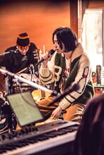 「菅田将暉 LIVE STREAMING VOL.2」の様子。（撮影：上飯坂一）