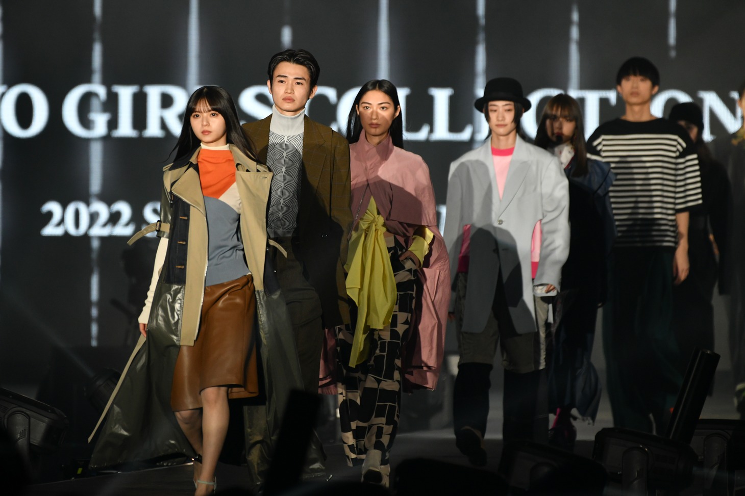 「第34回 マイナビ 東京ガールズコレクション 2022 SPRING / SUMMER」の様子。