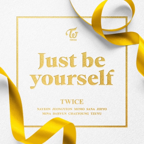 TWICE「Just be yourself」配信ジャケット