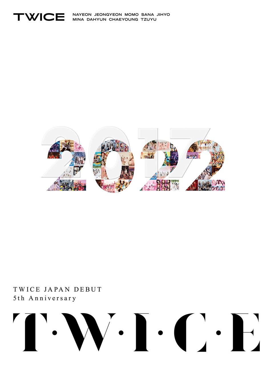 TWICE「T・W・I・C・E」初回限定盤ジャケット
