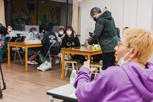 「WACK合同オーディション2022」の様子。