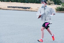 「WACK合同オーディション2022」2日目早朝マラソンで3位のドーウシロ・ユリ。