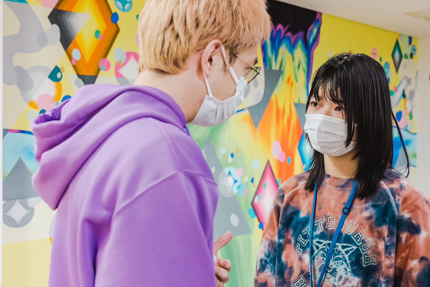渡辺淳之介（WACK代表）、サアヤイト（WAgg）。