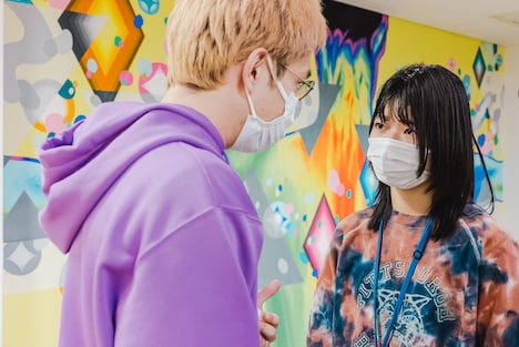 渡辺淳之介（WACK代表）、サアヤイト（WAgg）。