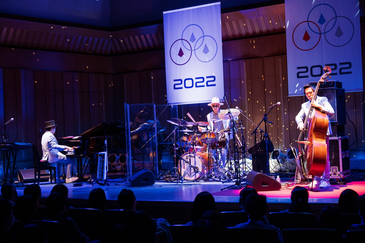 「H ZETTRIO 2022 Beat Swing Tour -Hall & Jazz Club-」東京・浜離宮朝日ホール公演の様子。（Photo by Yuta Ito）