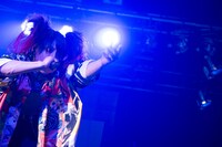 小柳（Vo / 夕闇に誘いし漆黒の天使達）（Photo by MAYUMI）