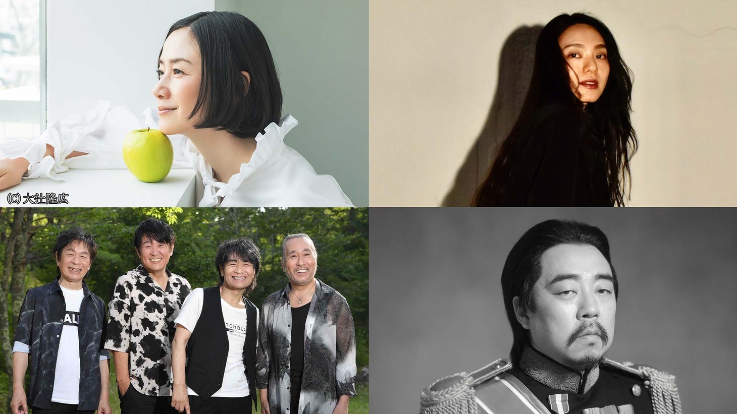 NHK BSプレミアム / BS4K「The Covers」出演者（写真提供：NHK）