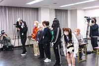 「WACK合同オーディション2022」3日目昼のパフォーマンス審査の様子。