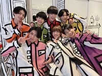 THE SUPER FRUIT「Seven Fruits」ミュージックビデオ撮影時の様子。