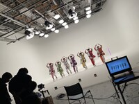 THE SUPER FRUIT「Seven Fruits」ミュージックビデオ撮影時の様子。