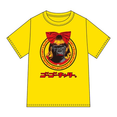 きゃりーぱみゅぱみゅ×「ゴーゴーカレー」コラボTシャツのデザイン。
