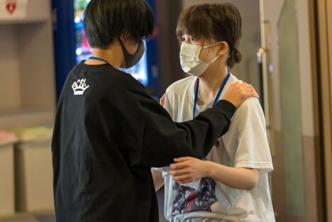 声をかけ合うマイ・ガ・ドクソンとデデデD。