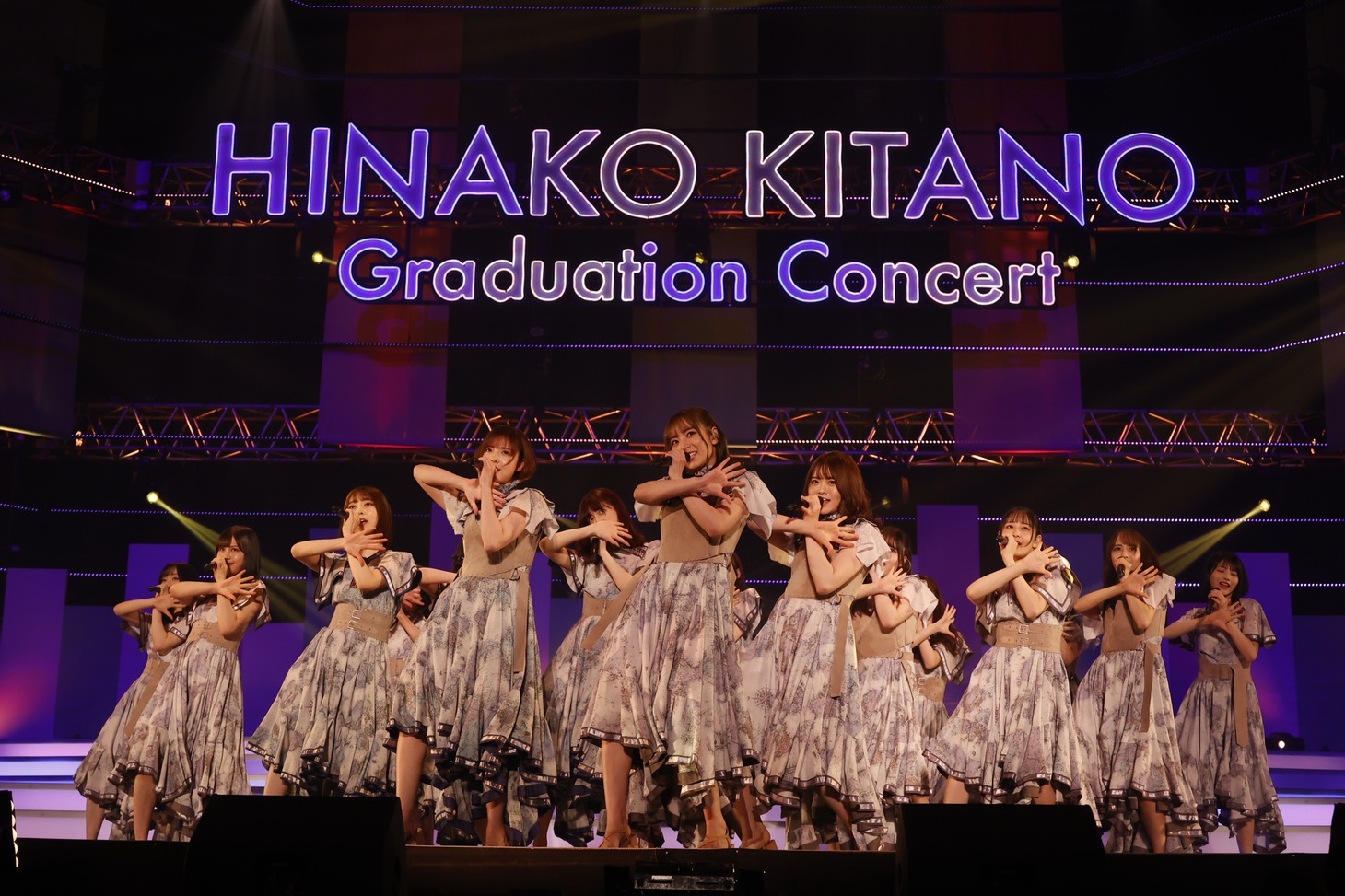乃木坂46「北野日奈子 卒業コンサート」の様子。