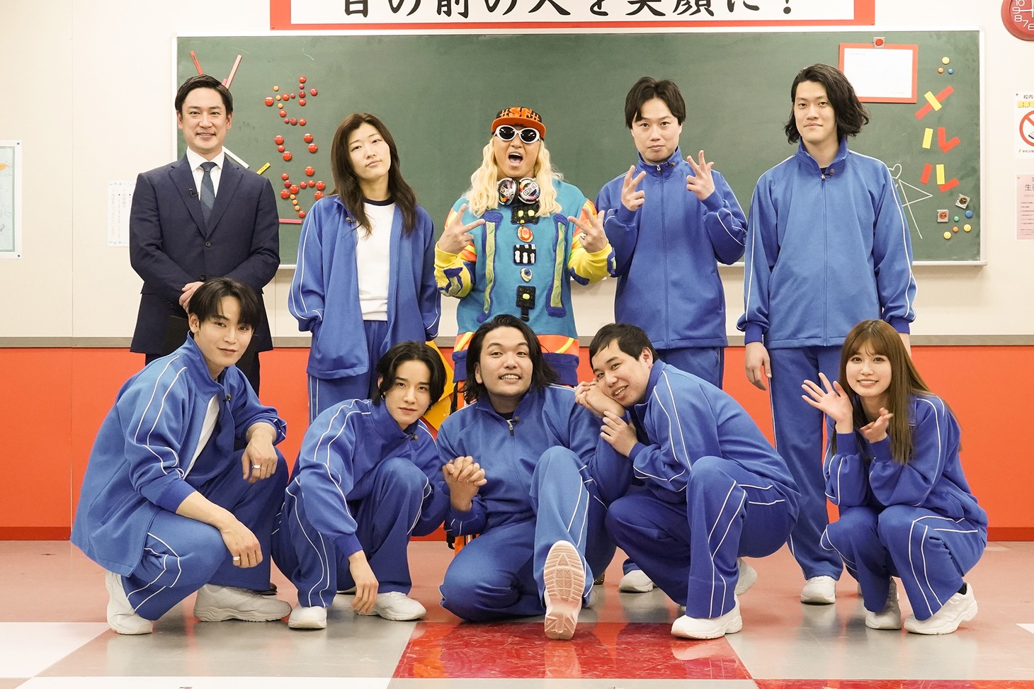 日本テレビで4月1日深夜に放送される「笑いの学校」第3回の出演者。
