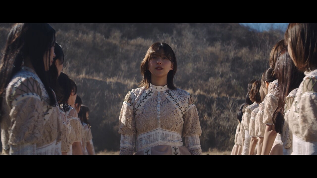 櫻坂46「僕のジレンマ」MVのワンシーン。