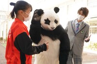 高校訪問の様子。(c)日本テレビ