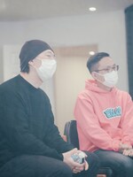 左から佐々木敦、南波一海。